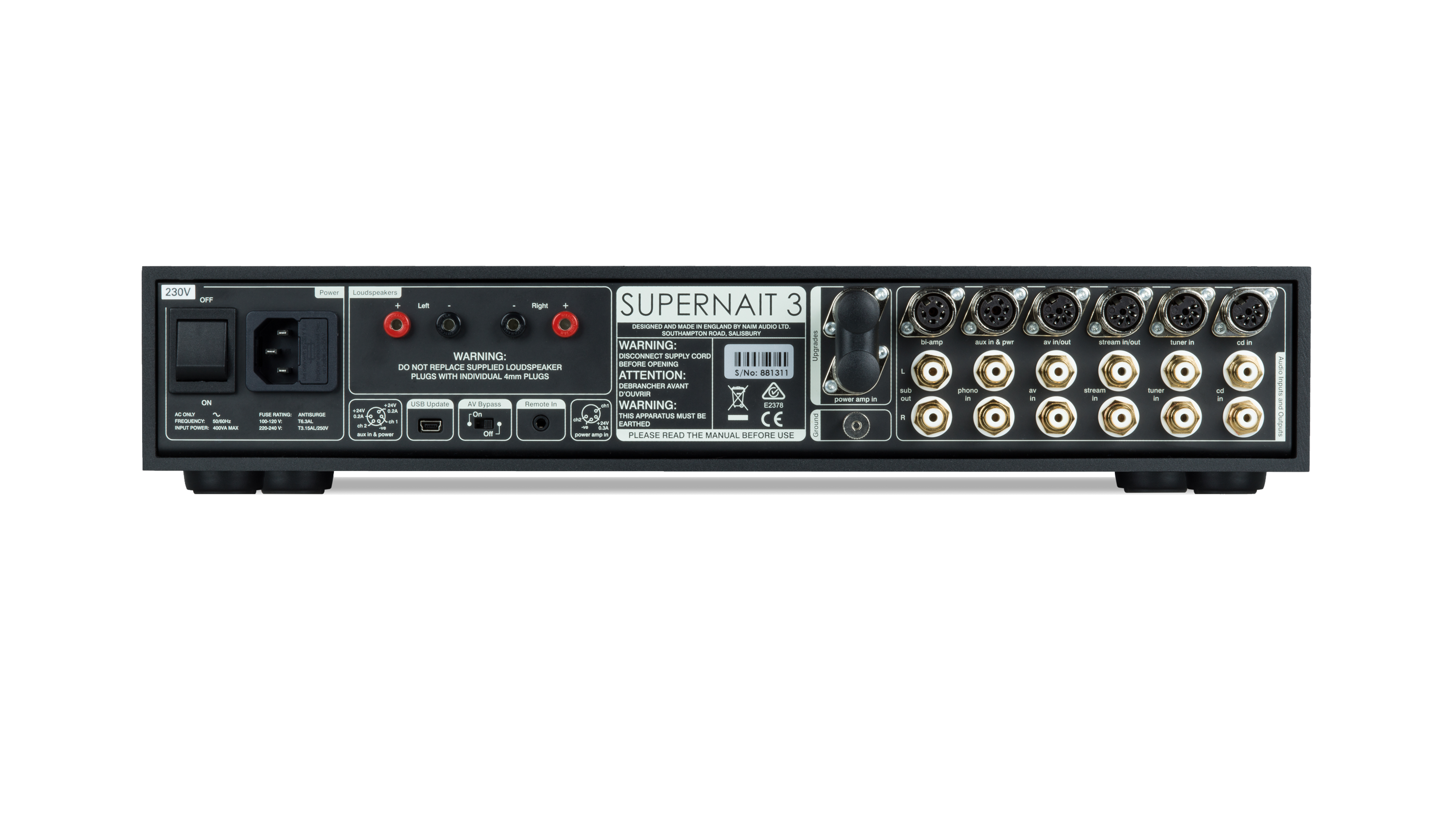 SUPERNAIT 3 Integrated Amplifier SUPERNAIT 3 Integrated Amplifier