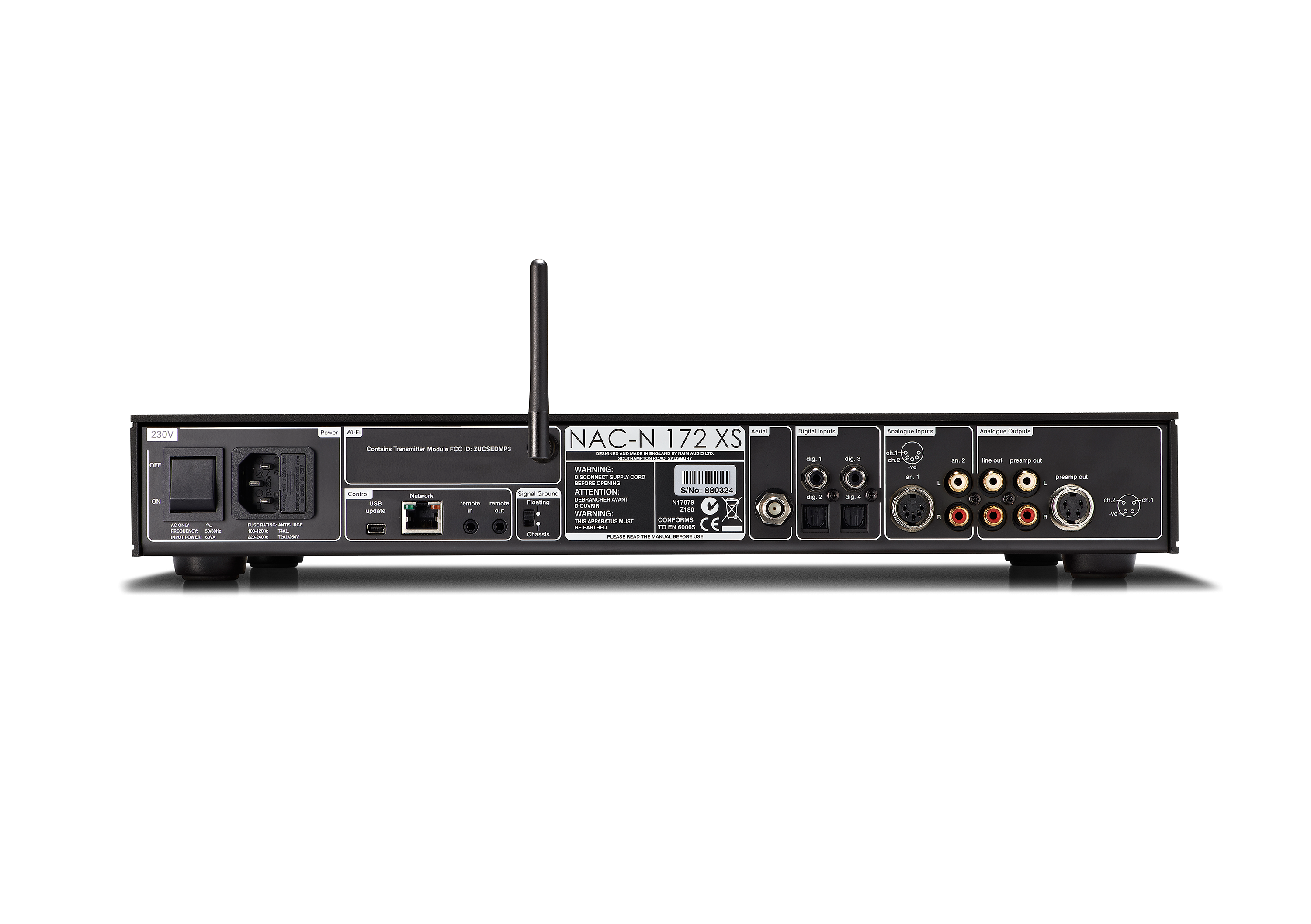 NAC-N 172 XS Preamplifier And Music Streamer