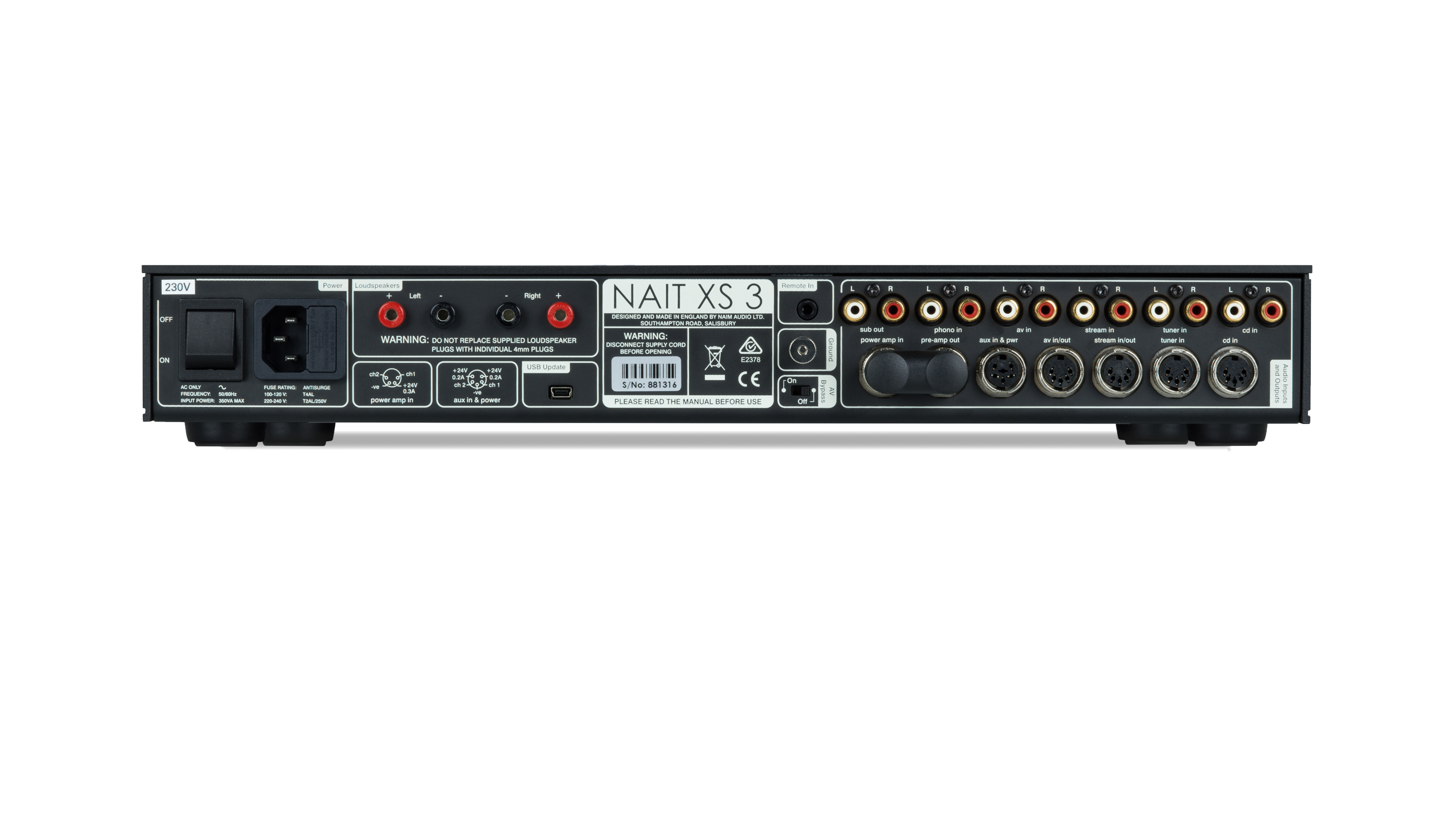 NAIT XS 3 Integrated Amplifier NAIT XS 3 Integrated Amplifier