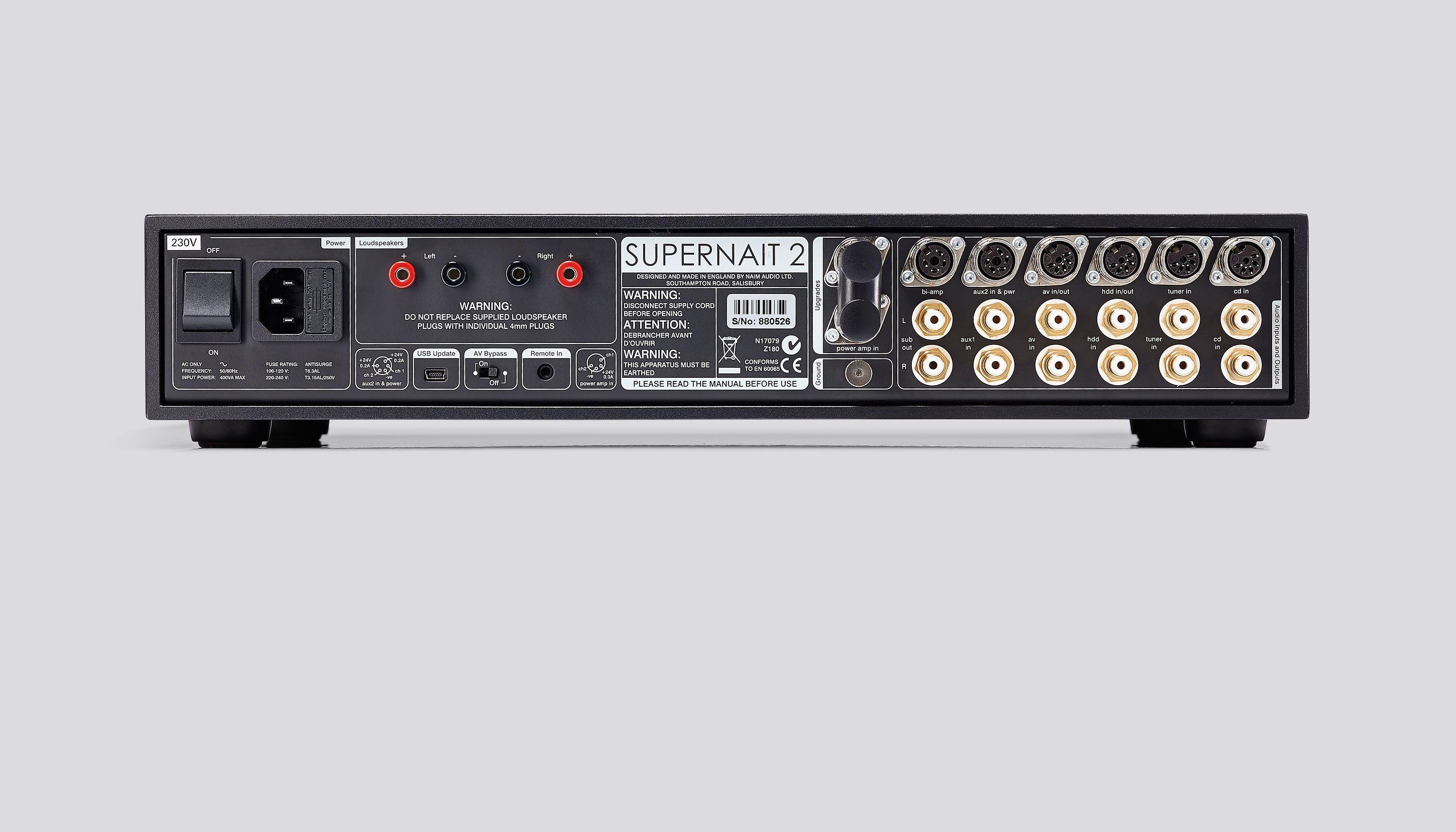 SUPERNAIT 2 Integrated Amplifier SUPERNAIT 2 Integrated Amplifier